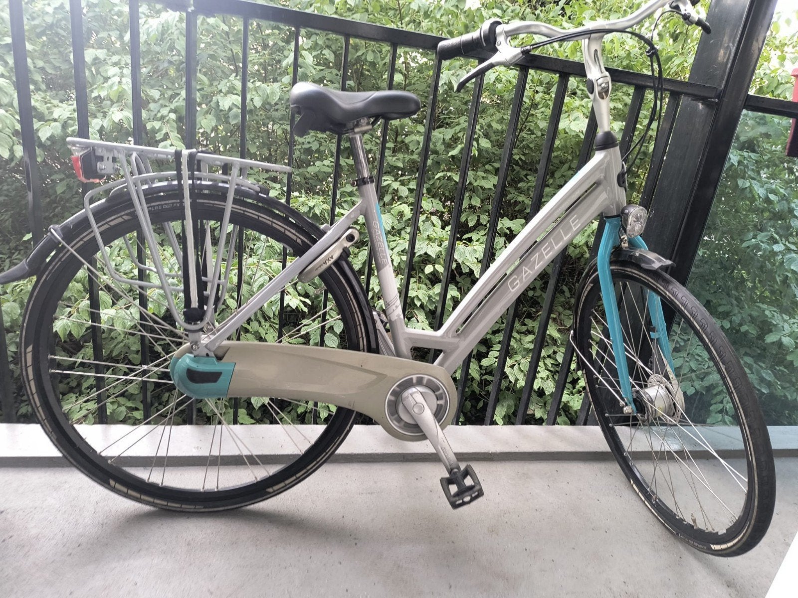 gazelle damesfiets, Fietsen en Brommers, Ophalen, Versnellingen, Zo goed als nieuw, 50 tot 53 cm