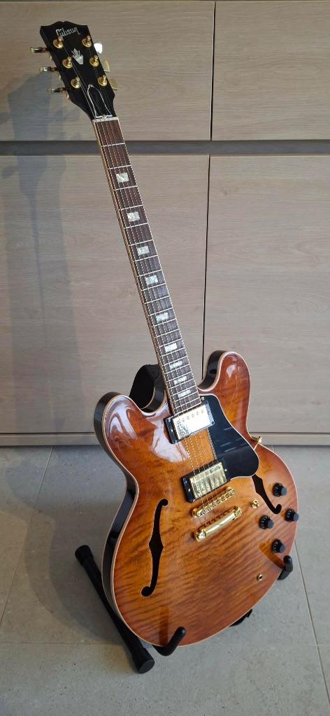 Gibson ES 335 custom shop 2016 in nieuwstaat, Muziek en Instrumenten, Ophalen of Verzenden, Nieuw, Semi-solid body, Gibson