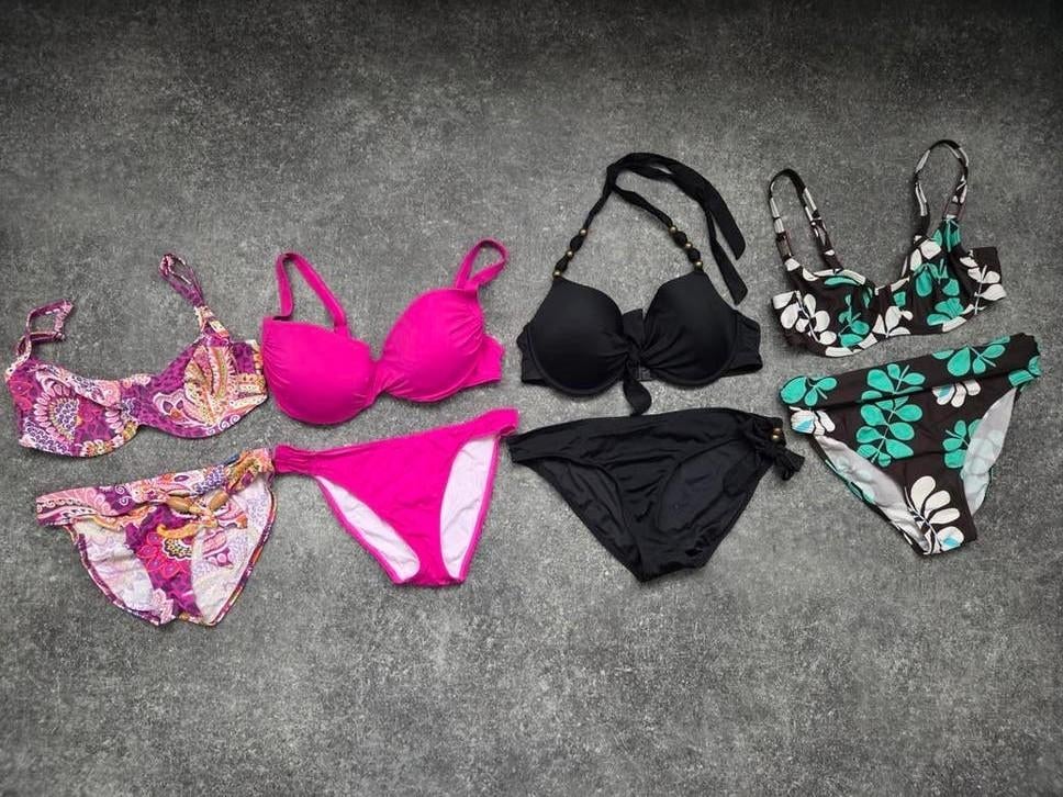 4 leuke bikini's maat 36/38 cup D, Kleding | Dames, Badmode en Zwemkleding, Zo goed als nieuw, Bikini, Overige kleuren, Ophalen of Verzenden