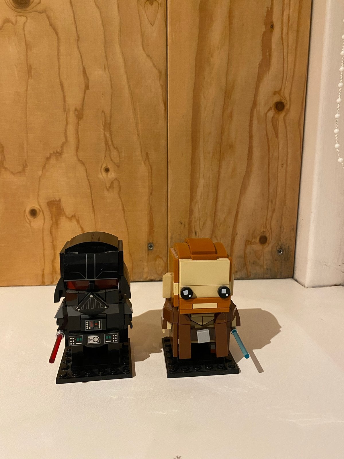 Lego Brickheadz 40547 Obi-Wan Kenobi & Darth Vader, Kinderen en Baby's, Speelgoed | Bouwstenen, Zo goed als nieuw, Ophalen of Verzenden