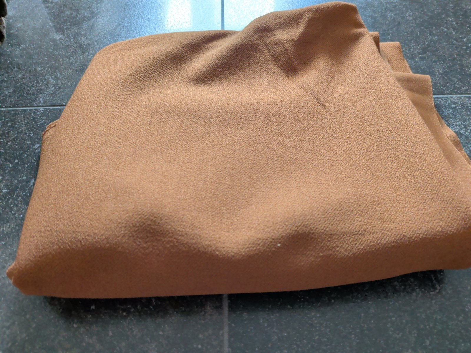 souba crepe twill Havanna stof maat zie foto, Ophalen of Verzenden, Katoen, 30 tot 200 cm, 120 cm of meer