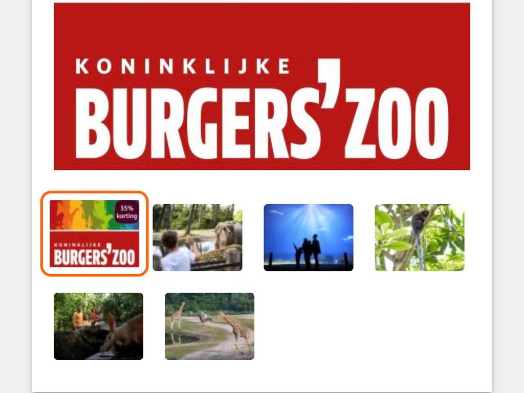 Burgers Zoo tot wel €10 kortings vouchers, Tickets en Kaartjes, Drie personen of meer, Kortingskaart