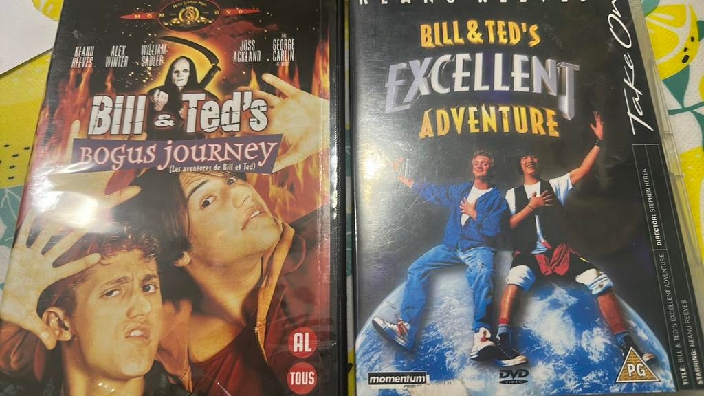 Bill & ted’s (dvd), Alle leeftijden, Ophalen of Verzenden, Zo goed als nieuw, Komedie