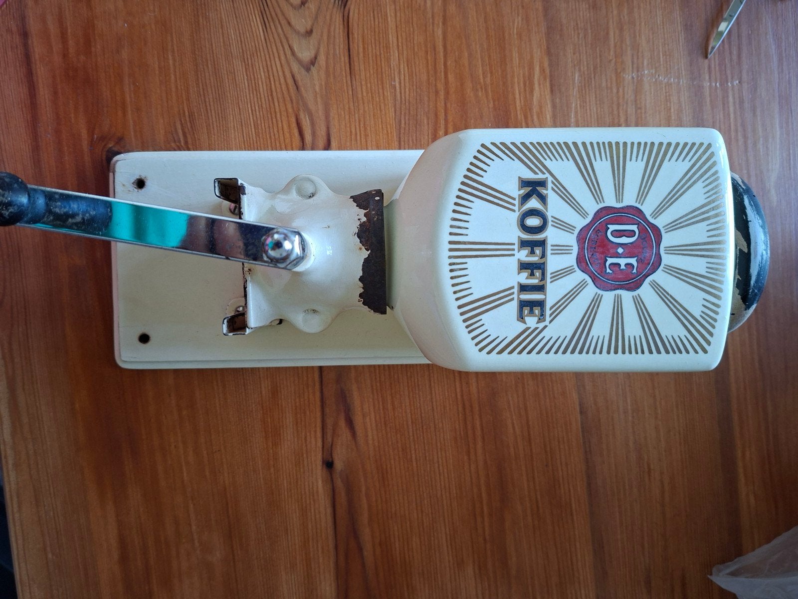 Teab Douwe Egberts Koffiemolen - Wandmodel, Antiek en Kunst, Antiek | Woonaccessoires, Ophalen of Verzenden
