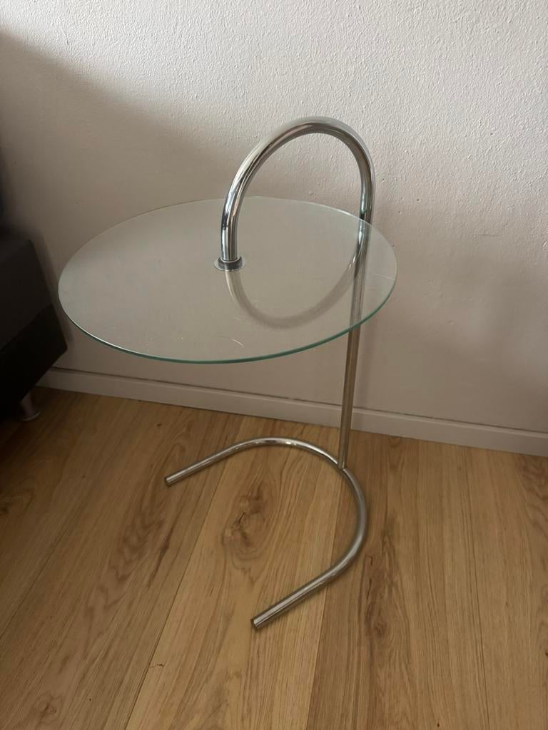IKEA vintage tord Björkland bijzettafel RY design chroom, Huis en Inrichting, Tafels | Bijzettafels, Ophalen, Zo goed als nieuw