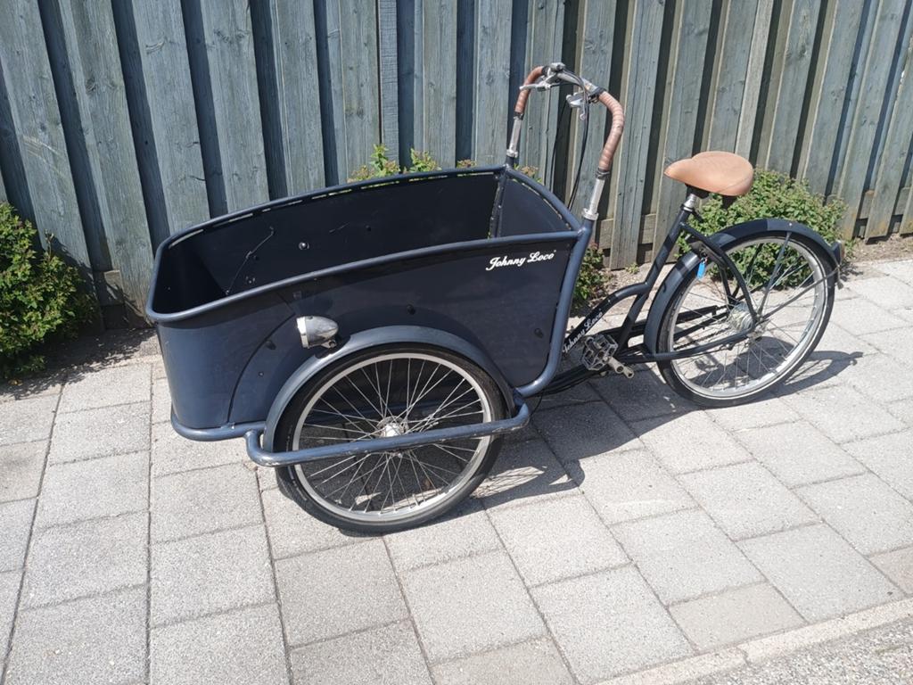 Johnny loco bakfiets, Ophalen, Gebruikt, 2 kinderen, Johnny Loco