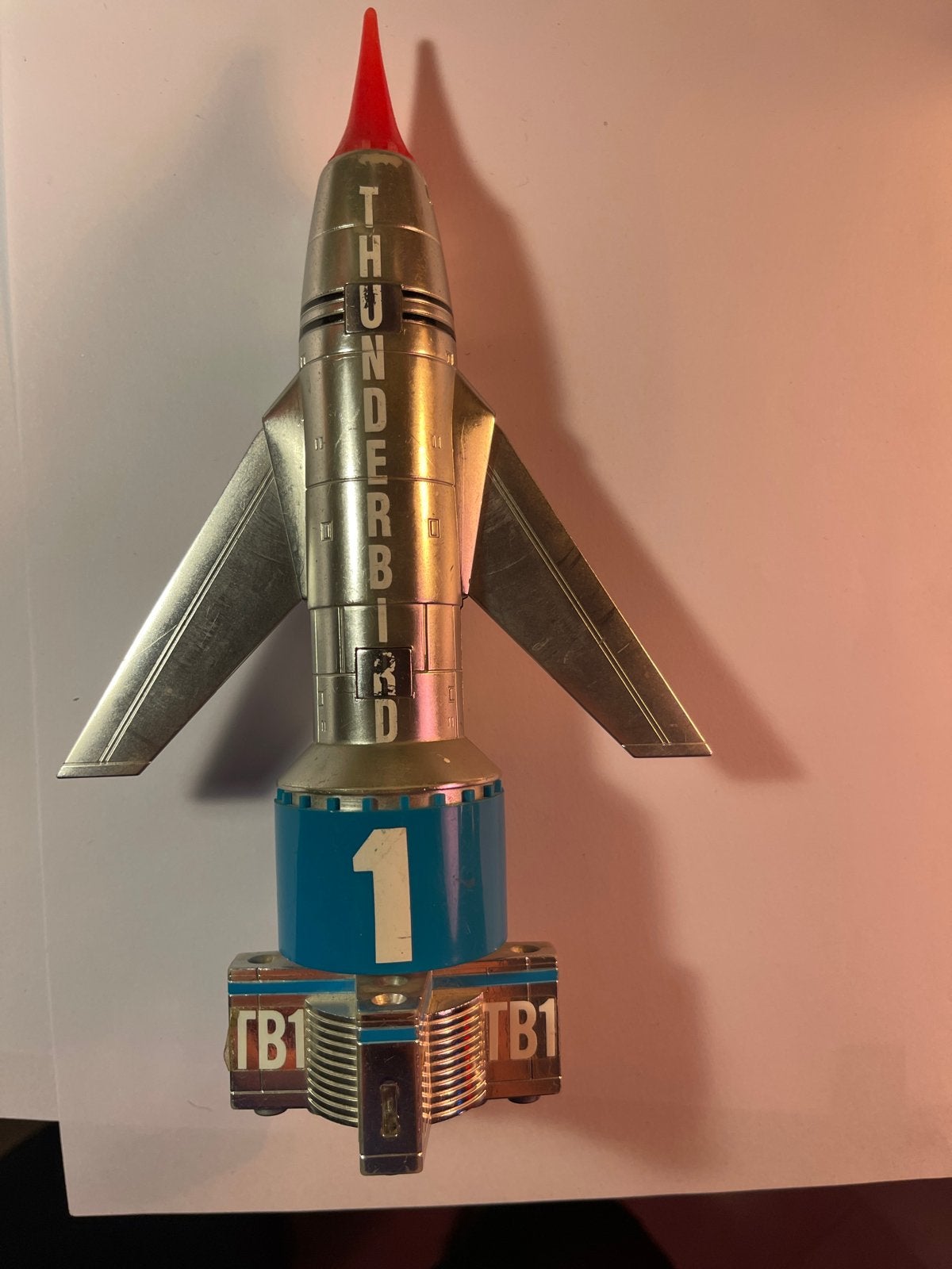 Thunderbirds 1 raket - Vintage speelgoed 1993, Verzenden, Gebruikt