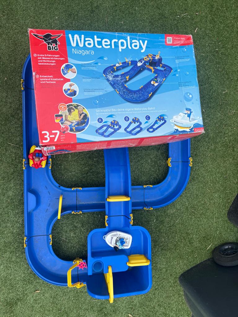 BIG Waterplay Niagara Waterbaan - met doos, Ophalen, Gebruikt