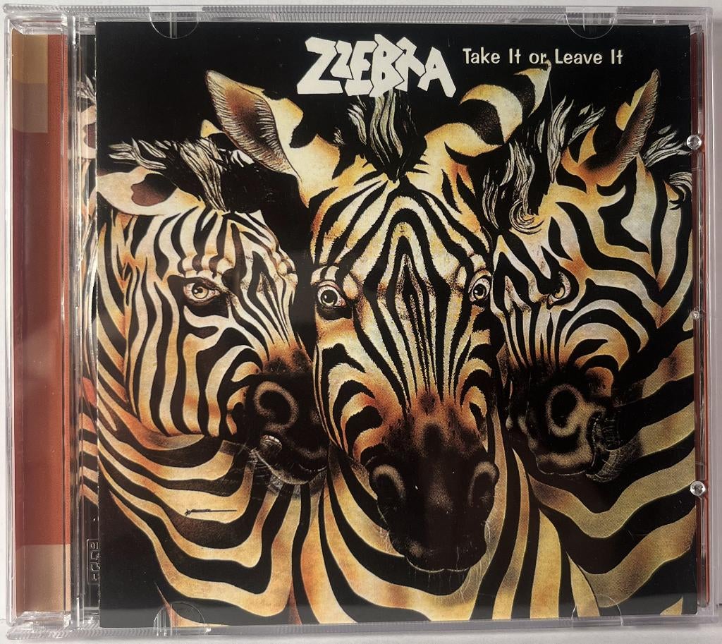 Zzebra CD Take It Or Leave It, Cd's en Dvd's, Cd's | Rock, Zo goed als nieuw, Overige genres, Verzenden