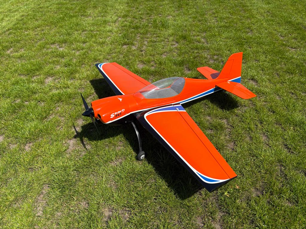Phoenix Sbach 342 RC Vliegtuig 6S Elektro, Ophalen, Gebruikt, Elektro, RTF (Ready to Fly)