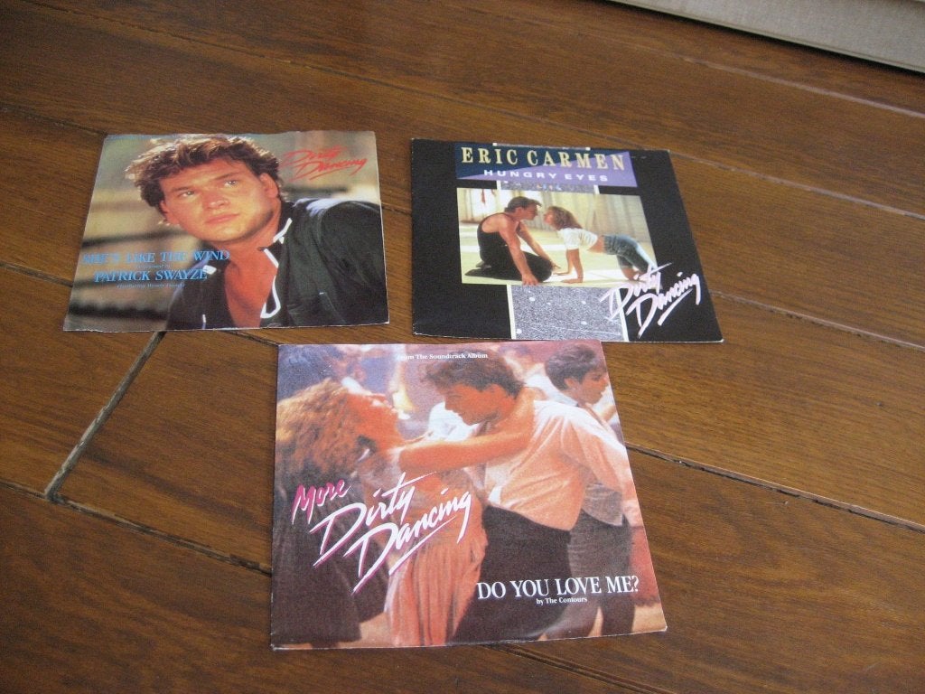 Dirty dancing singles, Cd's en Dvd's, Vinyl Singles, Ophalen of Verzenden, Zo goed als nieuw, Filmmuziek en Soundtracks