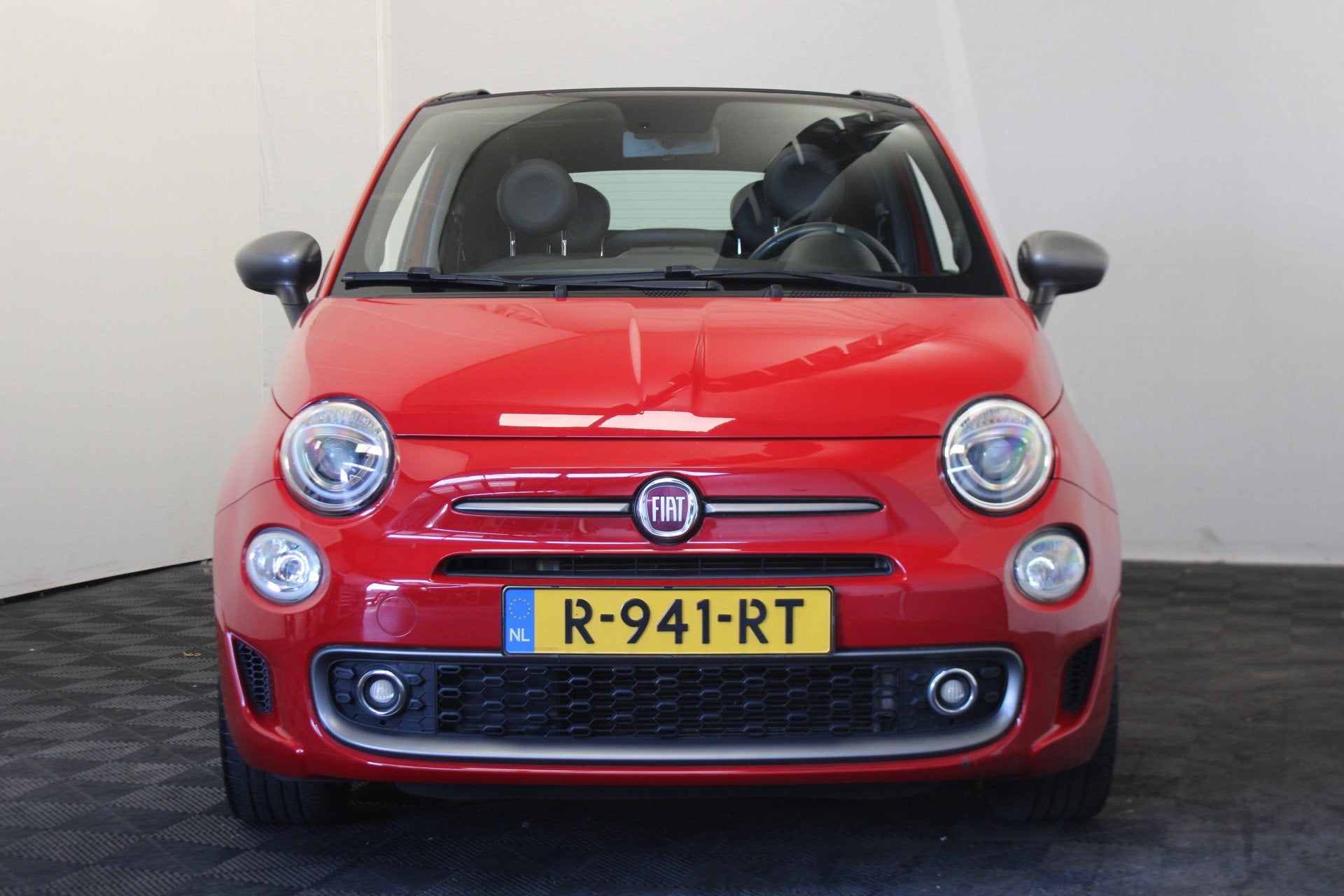 Fiat 500 1.2 S (bj 2018), Voorwielaandrijving, Gebruikt, 4 cilinders, Cabriolet