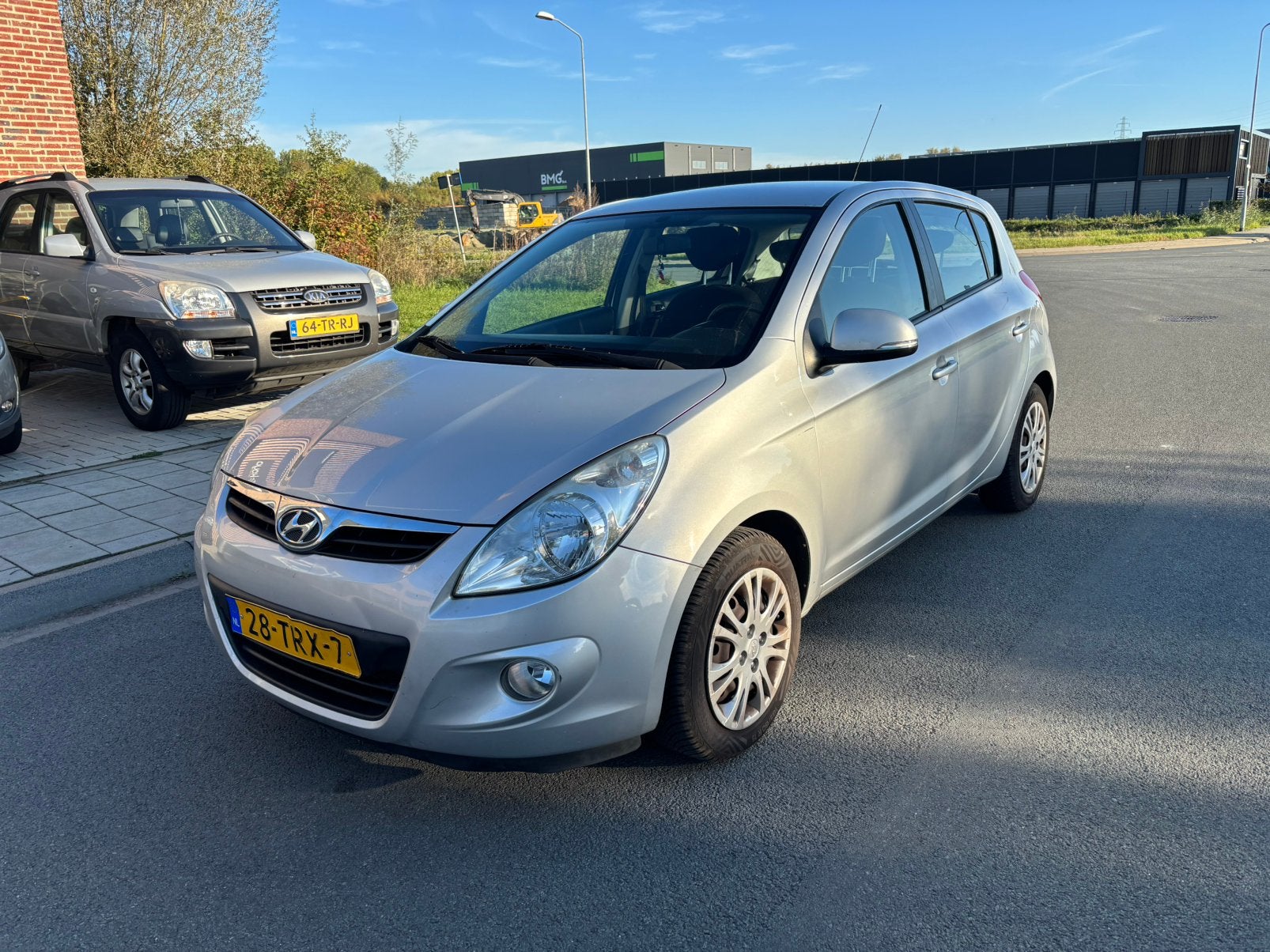Hyundai i20 1.2 5-DRS 2012 Grijs Airco/Trekhaak!, 450 kg, 31 €/maand, 4 cilinders, Origineel Nederlands