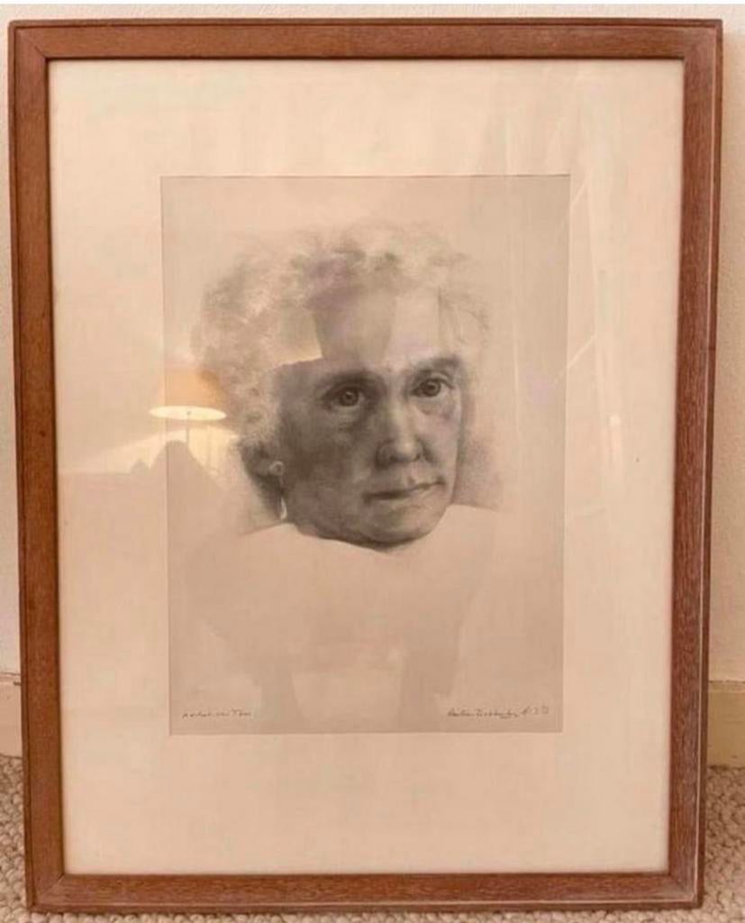 Aart van Dobbenburgh - Litho 'Toos' (jaren '60), Antiek en Kunst, Kunst | Litho's en Zeefdrukken, Ophalen