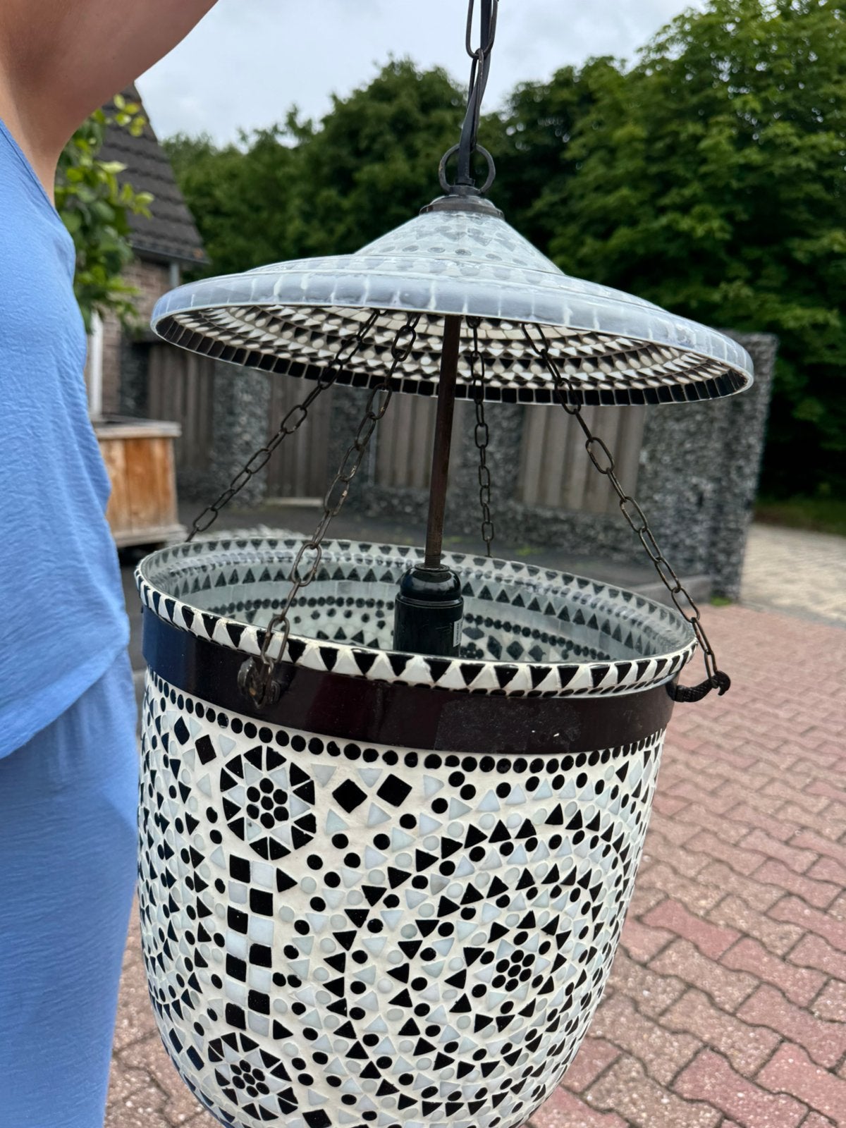 Mozaik lamp, Ophalen, Gebruikt, Mozaik lamp, Mozaik lamp