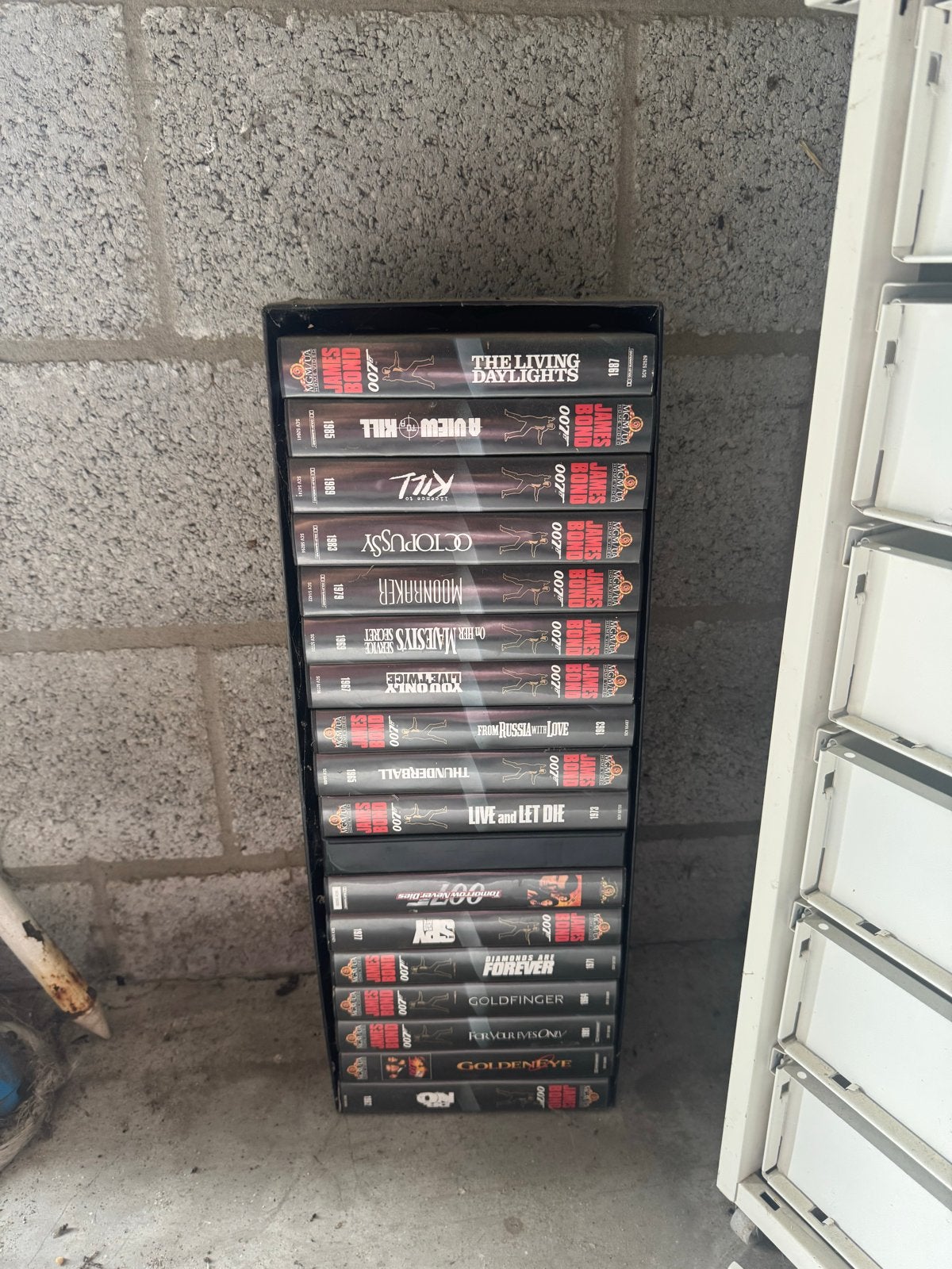 James Bond VHS Collectie - Diverse Titels, Boxset, Ophalen of Verzenden, Actie en Avontuur, Vanaf 12 jaar