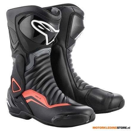 Alpinestars SMX-6 V2 Motorlaarzen, Zwart-Grijs-Rood, Motoren, Ophalen of Verzenden, Nieuw met kaartje