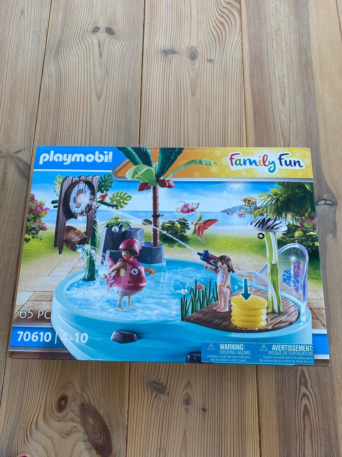 PLAYMOBIL Family Fun 70610 Waterpretpark Nieuw in doos, Ophalen of Verzenden, Nieuw, Jongen of Meisje