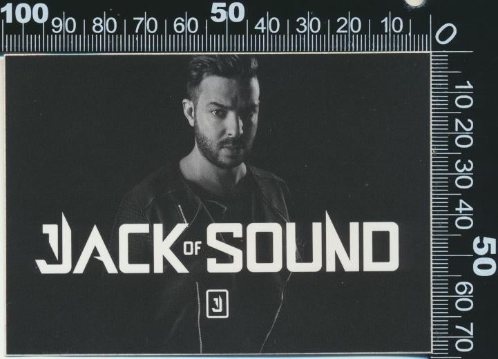 Sticker: Hardcore (65) - Jack of Sound, Ophalen of Verzenden, Zo goed als nieuw, Bedrijf of Vereniging