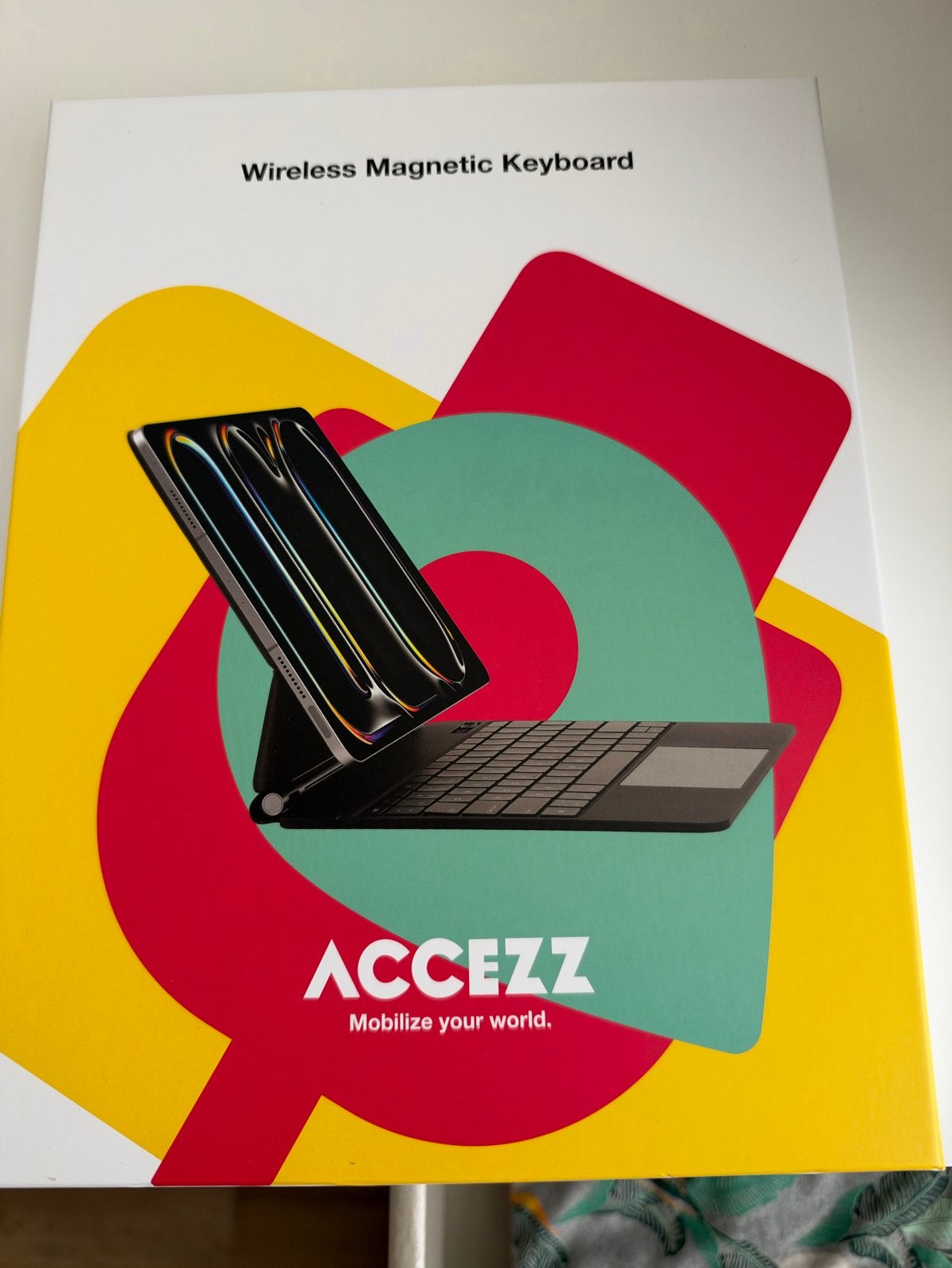 Accezz Magnetisch Bluetooth Toetsenbord iPad Air/Pro, Computers en Software, Ophalen of Verzenden, Nieuw