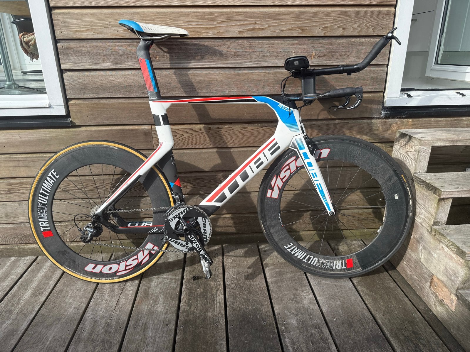Cube Aerium C:68 TT fiets - XL - Carbon, Gebruikt, Carbon, Overige maten, 57 tot 61 cm