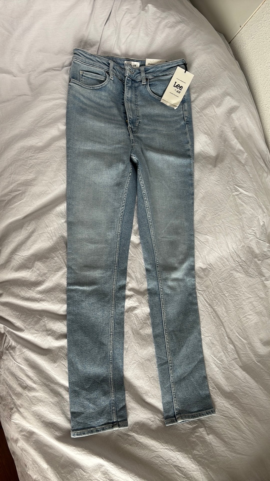 Lee vintage skinny nieuw maat 40, Ophalen of Verzenden, Zo goed als nieuw, Blauw, W30 - W32 (confectie 38/40)