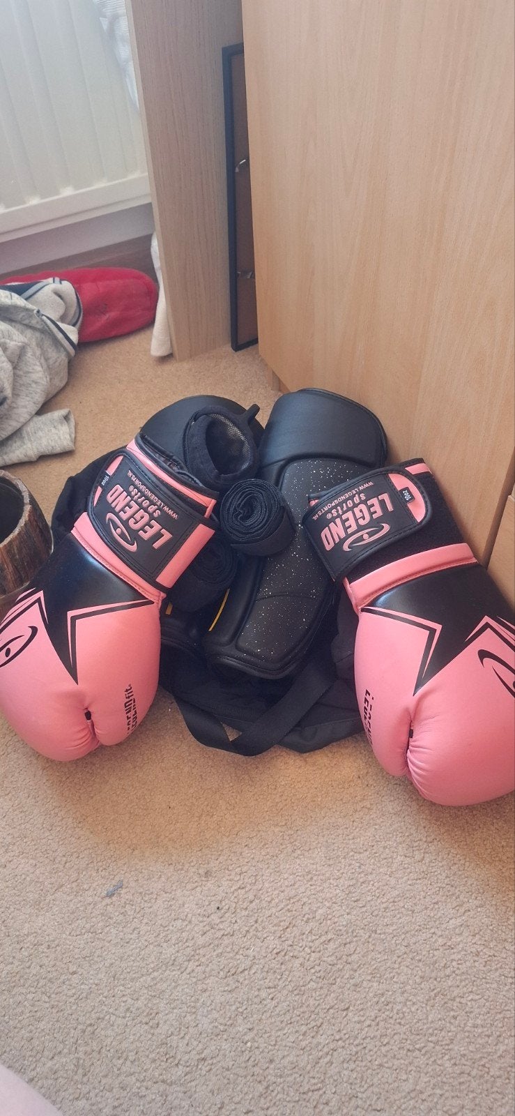 kickboks spullen, Ophalen of Verzenden, Zo goed als nieuw, Bokszak