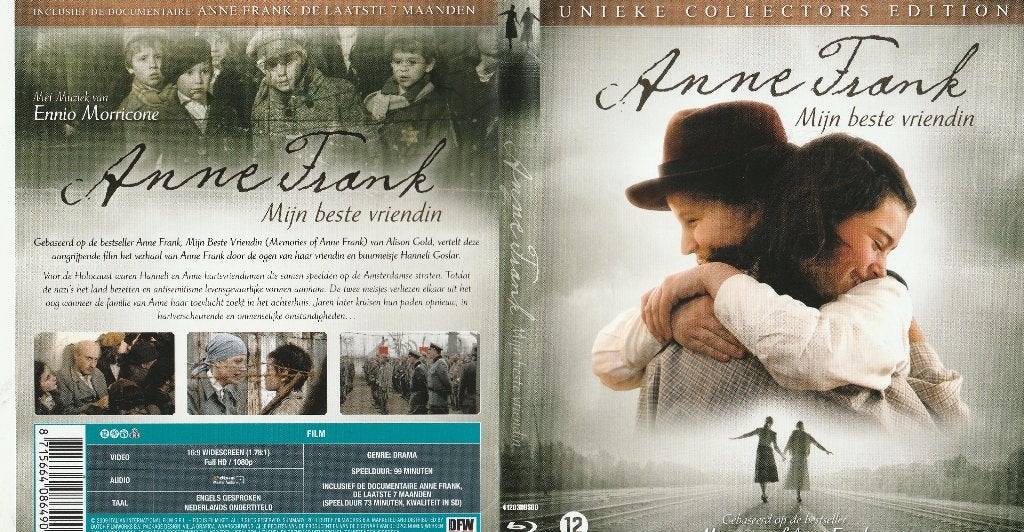 Anne frank mijn beste vriendin blu ray, Ophalen of Verzenden, Zo goed als nieuw