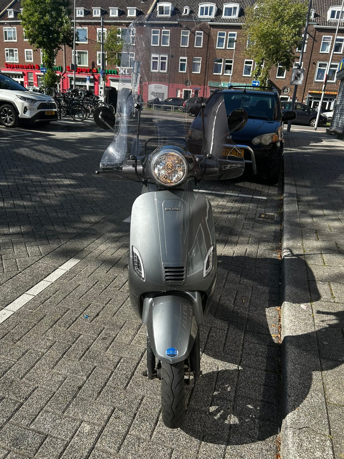 Momo Morino 50cc-Start en loopt-Moet afgesteld worden, Gebruikt, Benzine, Ophalen, Overige merken