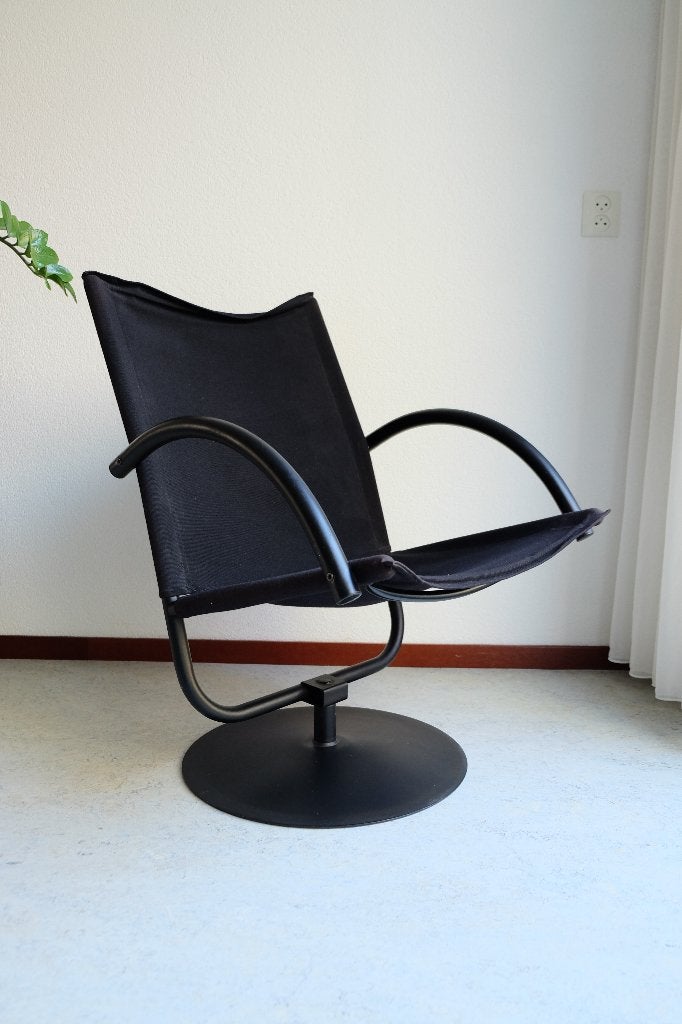 Draai fauteuil Boonzaaijer & Mazairac, Huis en Inrichting, Fauteuils, Ophalen, Gebruikt, Minder dan 75 cm, Stof