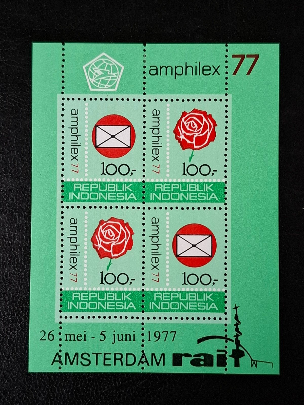 Indonesië 1977 Amphilex'77, Ophalen of Verzenden, Zuidoost-Azië