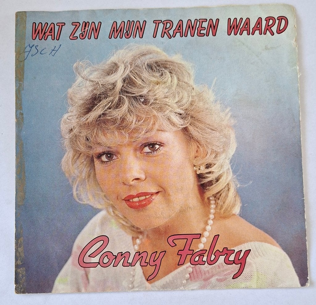 Conny Fabry - Wat zijn mijn tranen waard, Ophalen of Verzenden, Gebruikt, Nederlandstalig, Overige typen