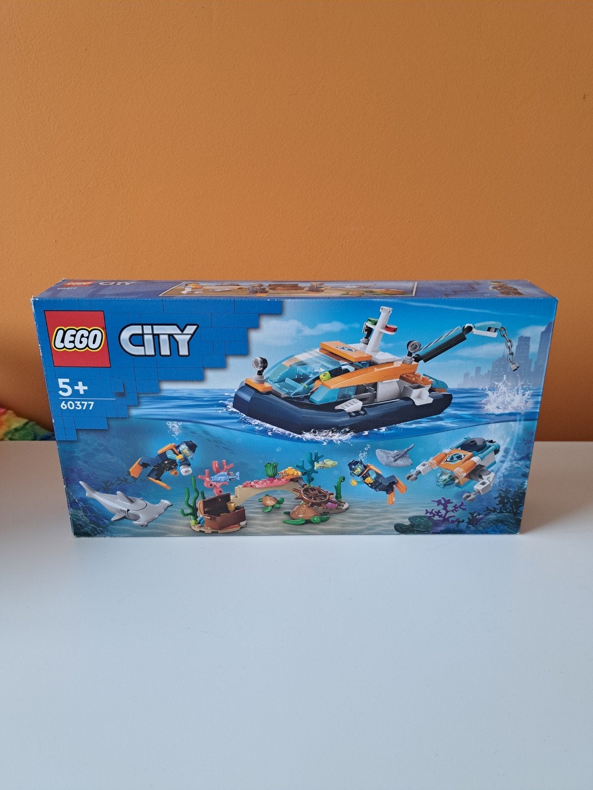 LEGO City Oceaan Onderzoeksschip 60377, Ophalen, Zo goed als nieuw