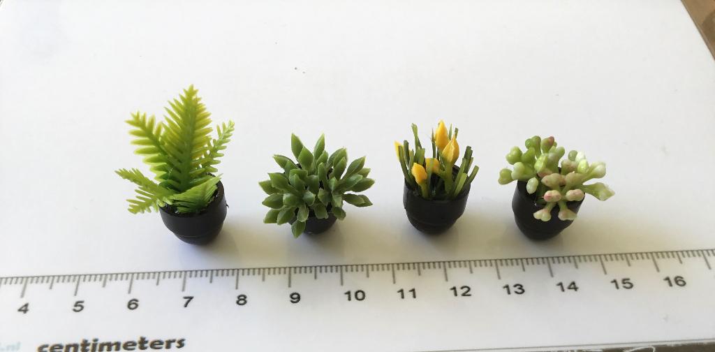 Poppenhuis miniaturen plantjes, Ophalen of Verzenden, Nieuw, Poppenhuis