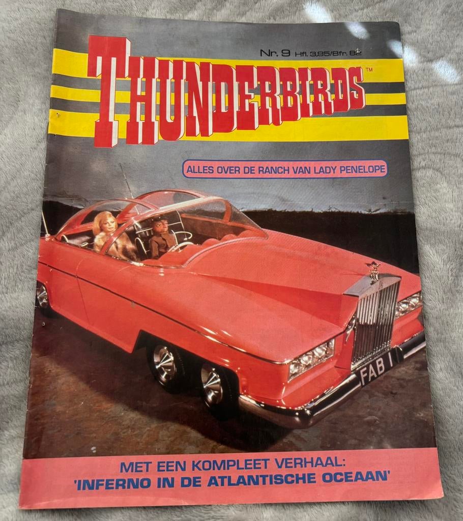 Junior Press Stripboek: Thunderbirds #9. NL+IGS, Boeken, Strips | Comics, Gelezen, Eén comic, Europa, Ophalen of Verzenden