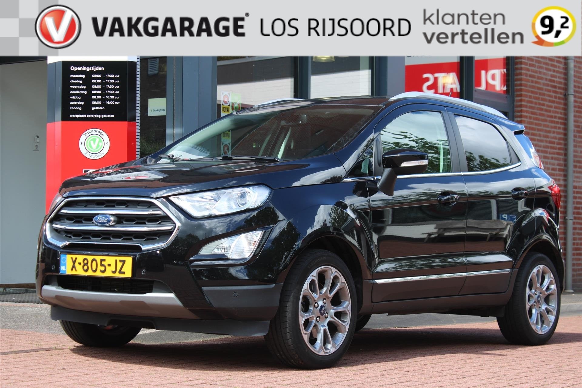 FORD Ecosport 1.0 EcoBoost Aut. *Titanium* | Carplay | Camer, Dealer onderhouden, 125 pk, Gebruikt, Ecosport