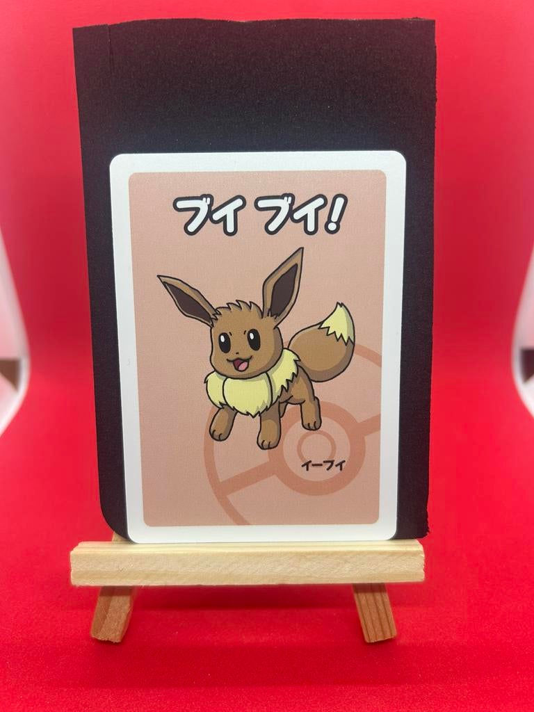 Pokémon Carddass Bandai Eevee Japan Vintage NM, Hobby en Vrije tijd, Verzamelkaartspellen | Pokémon, Ophalen of Verzenden, Zo goed als nieuw