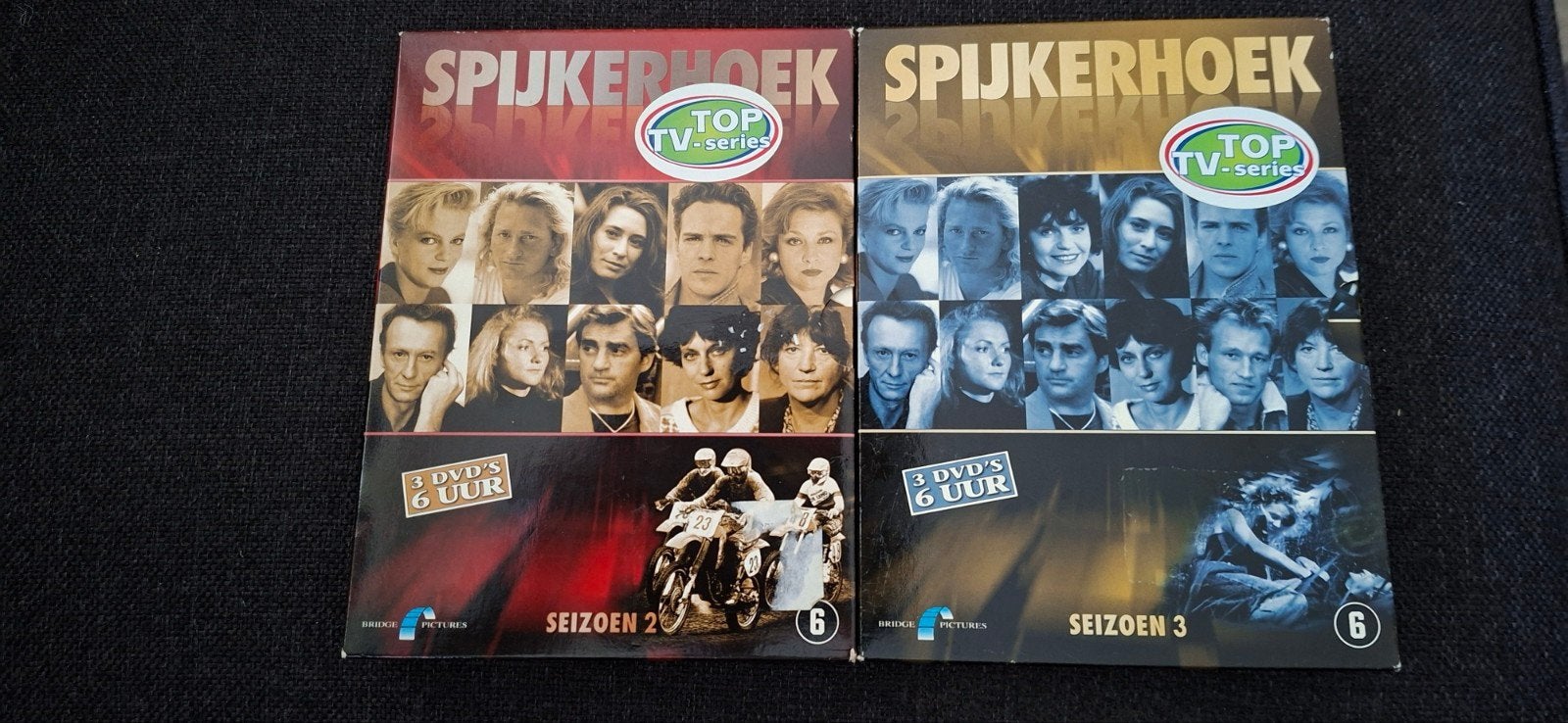 Spijkerhoek dvd boxset seizoen 2 & 3 - Top TV-series, Cd's en Dvd's, Dvd's | Tv en Series, Gebruikt, Boxset, Drama, Ophalen of Verzenden
