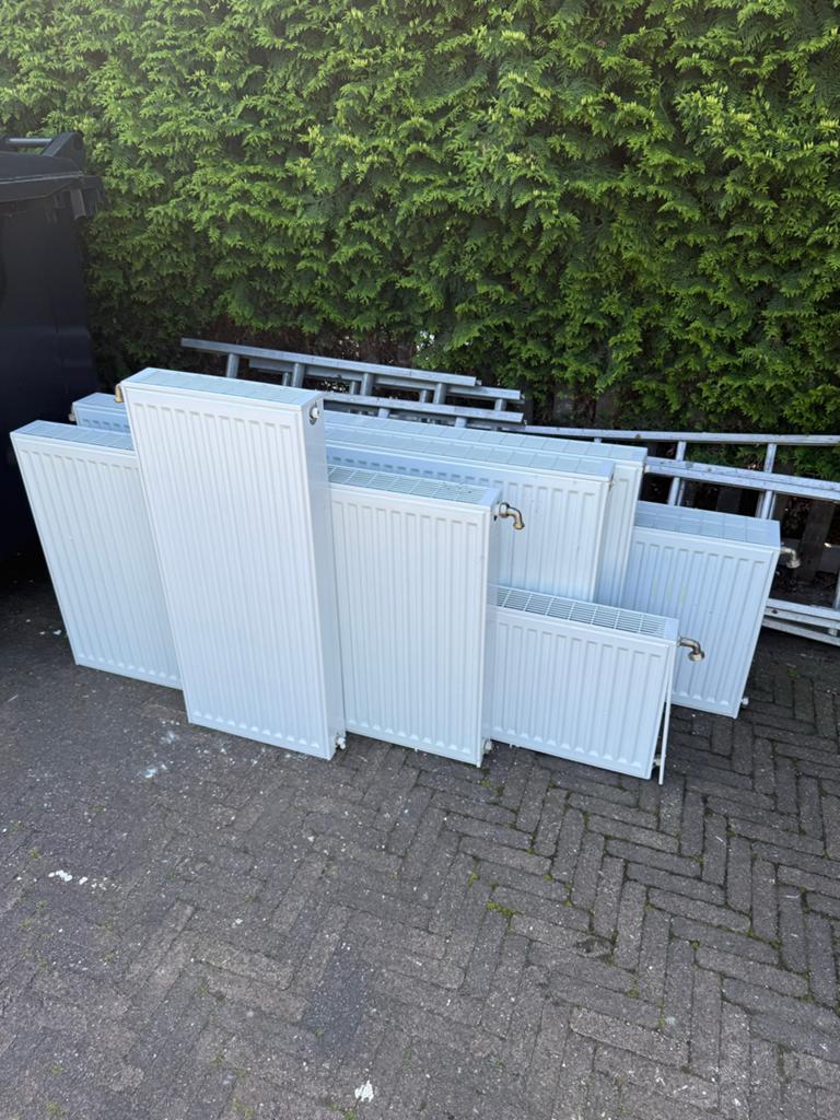 Prijs verlaagd div. radiatoren - incl. Beug, Ophalen, Gebruikt, Radiator, 60 tot 150 cm
