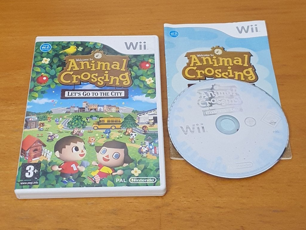 Wii | Animal Crossing Lets Go to the City, Spelcomputers en Games, Games | Nintendo Wii, Avontuur en Actie, Gebruikt, 1 speler