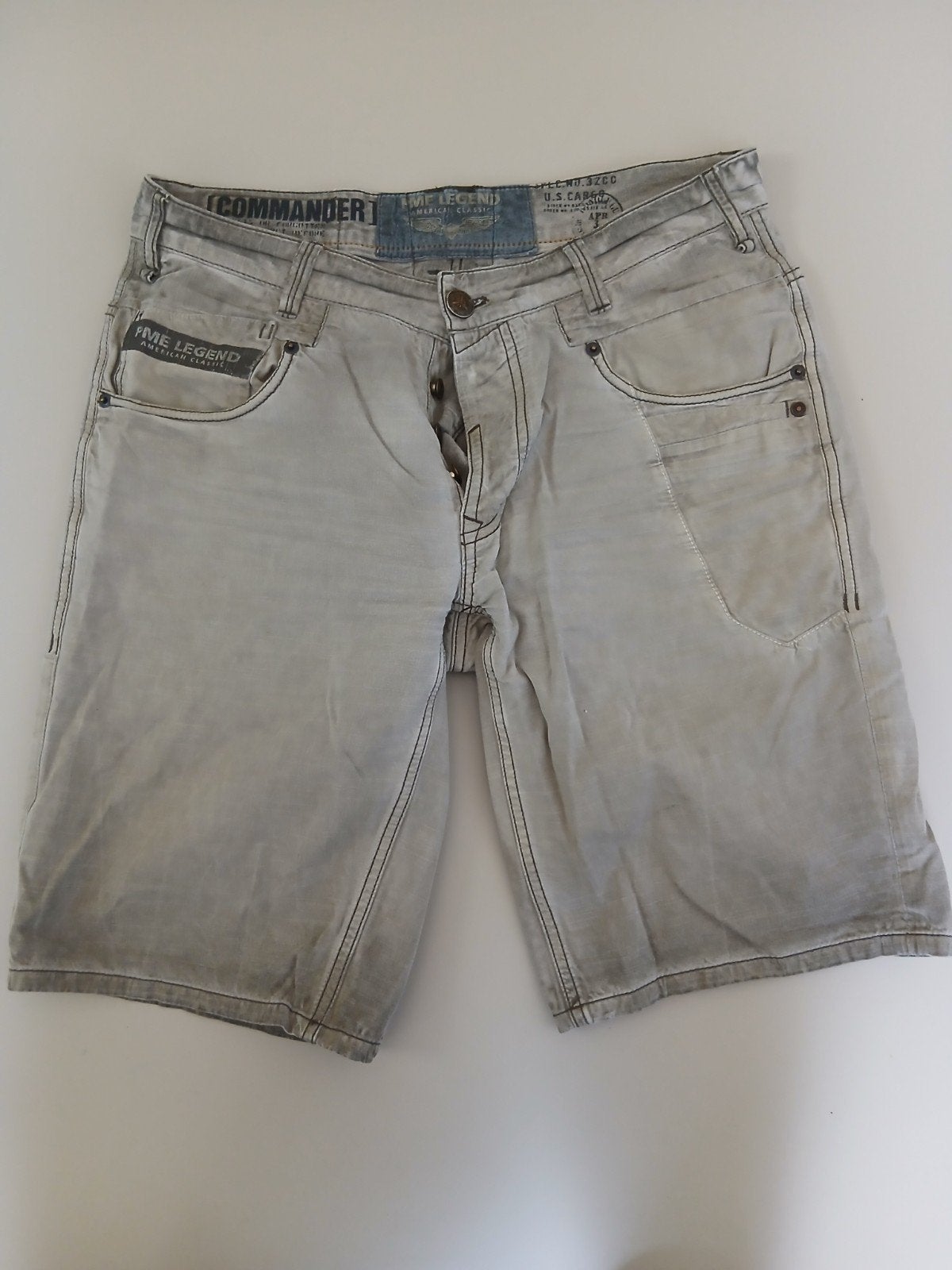 pme legend korte broek, W32 (confectie 46) of kleiner, Ophalen of Verzenden, Zo goed als nieuw, Grijs