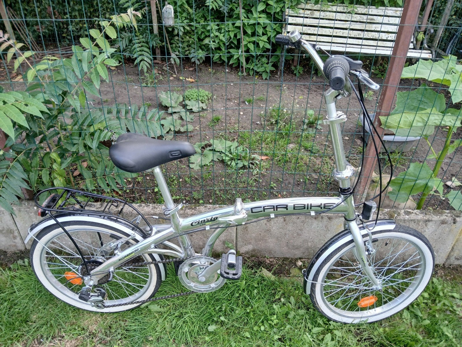 Cenzia Car Bike Classic opvouwbare fiets, 20 inch of meer, Velgrem, Versnellingen, Zo goed als nieuw