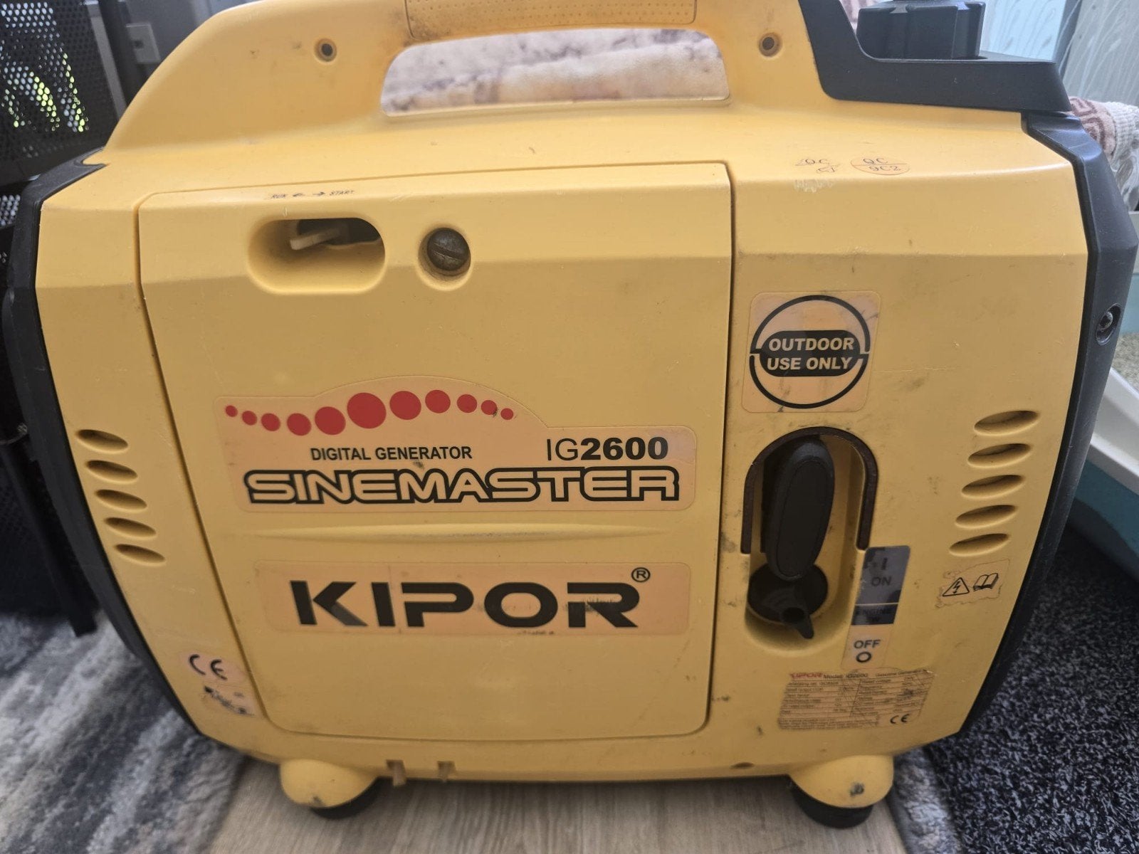 Kipor IG2600 aggregaat, Ophalen of Verzenden, Gebruikt