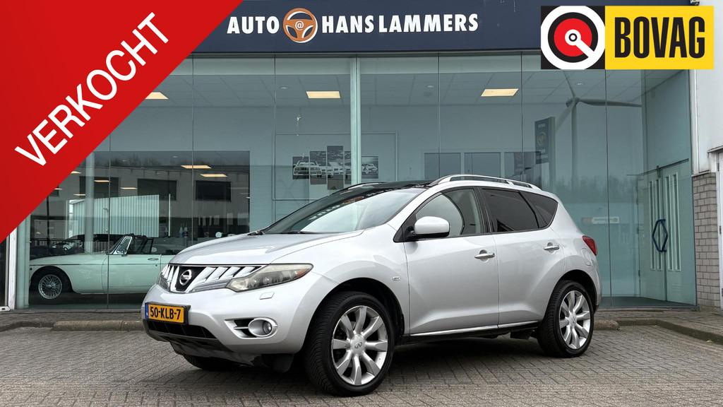 Nissan Murano 3.5 V6, Auto's, Automaat, Gebruikt, Zwart, Murano