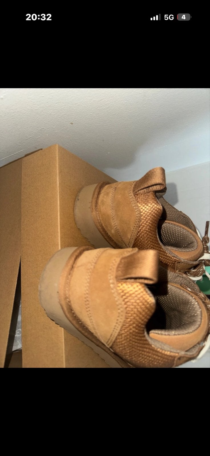 Ugg sneakers maat 41 orgineel!!, Ophalen of Verzenden, Gedragen, Bruin, Sneakers of Gympen