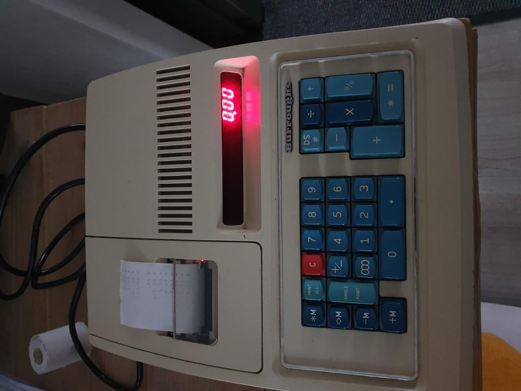 Te koop goed werkende kassa/rekenmachine, Ophalen