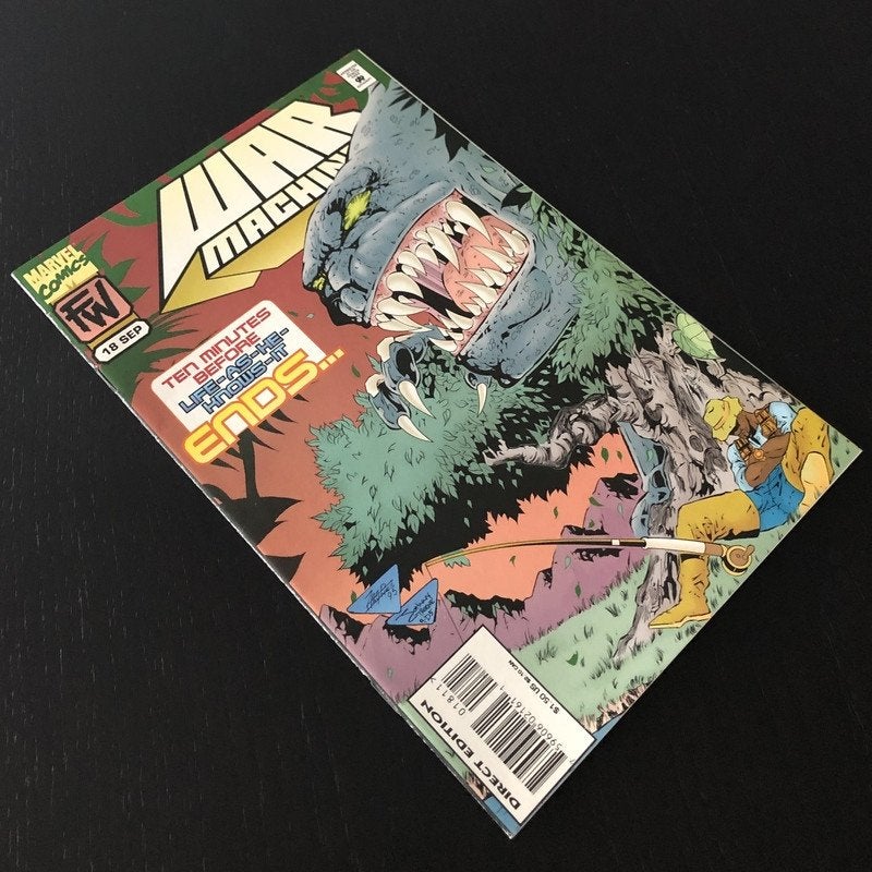 War Machine Vol.1 #18 (1995) NM- (9.2), Eén comic, Amerika, Marvel Comics, Nieuw