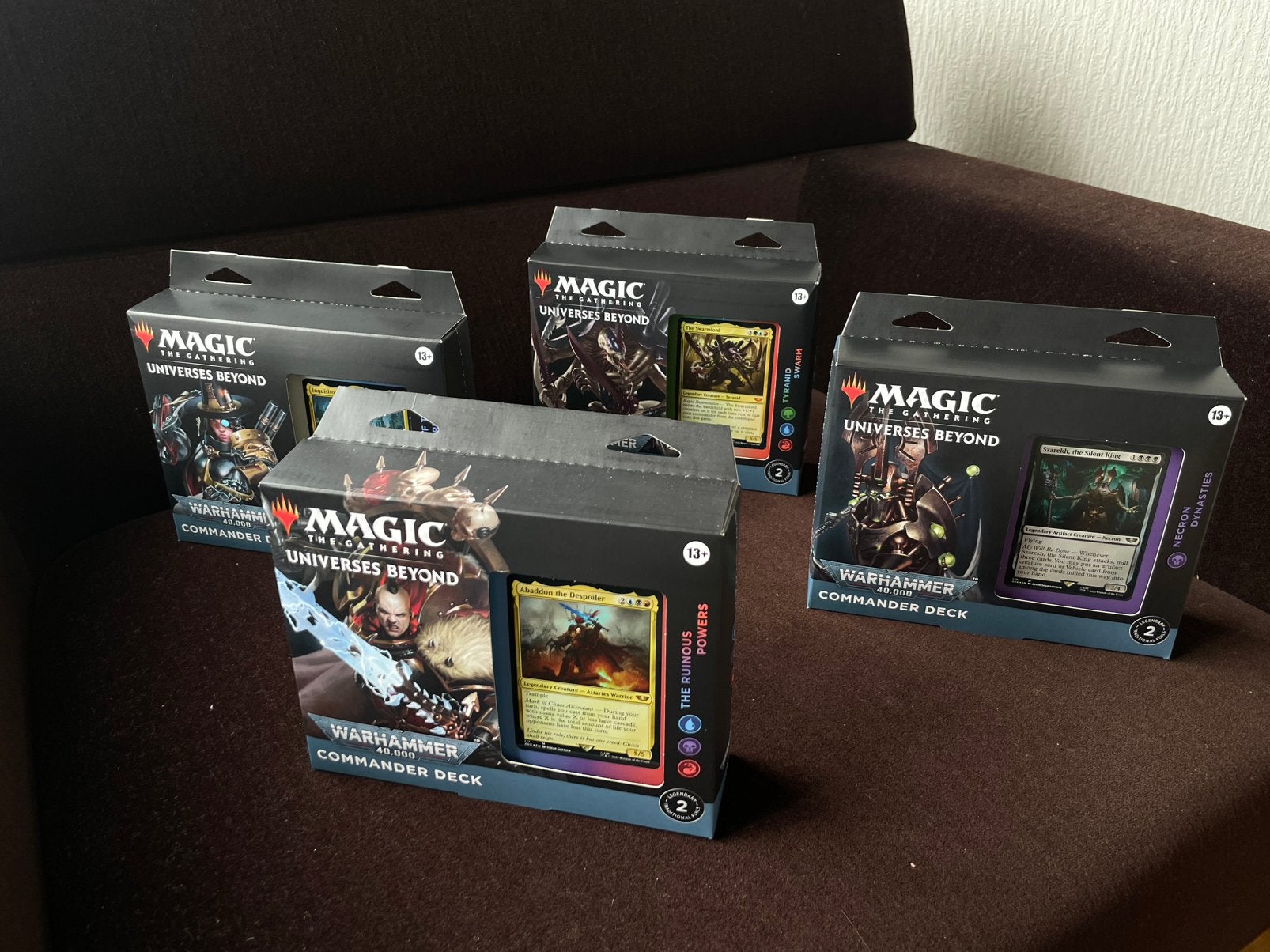 Magic the Gathering Warhammer 40.000 commander deck set, Ophalen of Verzenden, Nieuw, Speeldeck