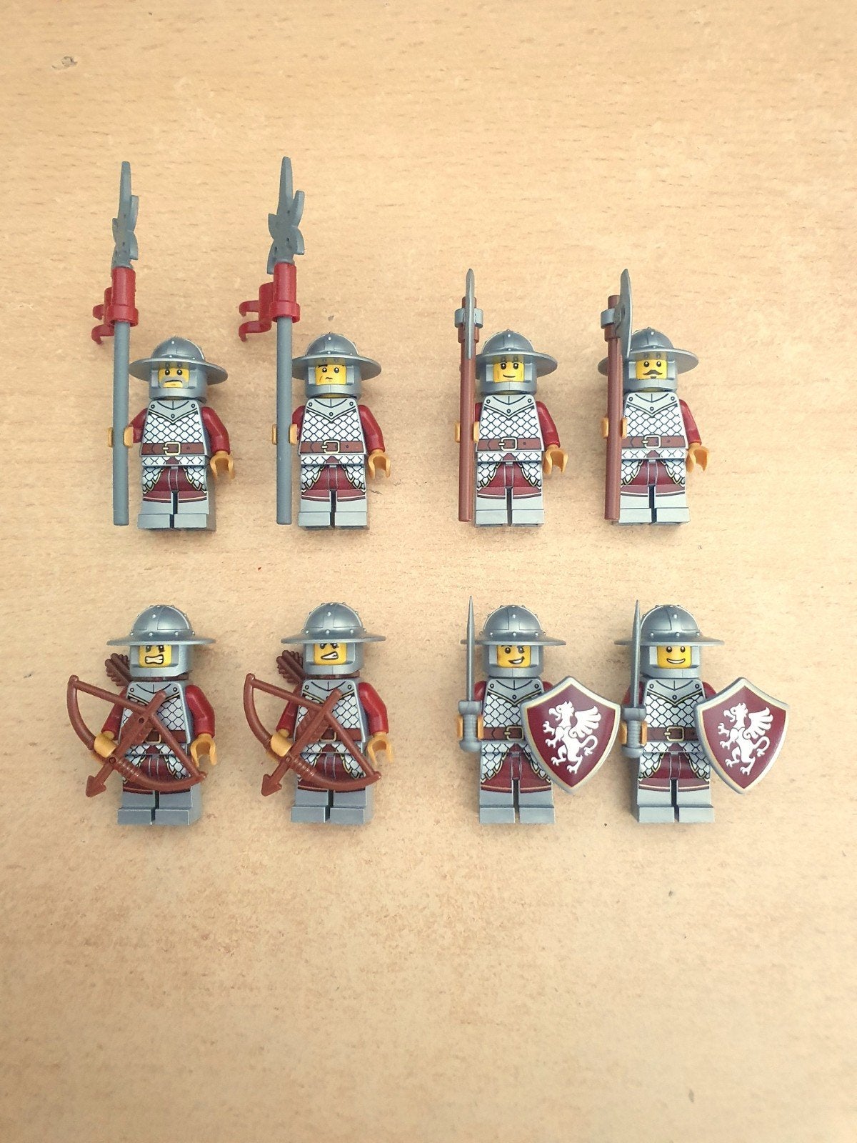 Lego Castle Medieval Griffin Knights Ridders Minifiguren, Verzenden, Lego