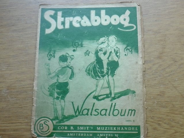 Streabbog - walsalbum deel 2 - piano, Muziek en Instrumenten, Bladmuziek, Gebruikt, Klassiek, Ophalen of Verzenden, Artiest of Componist